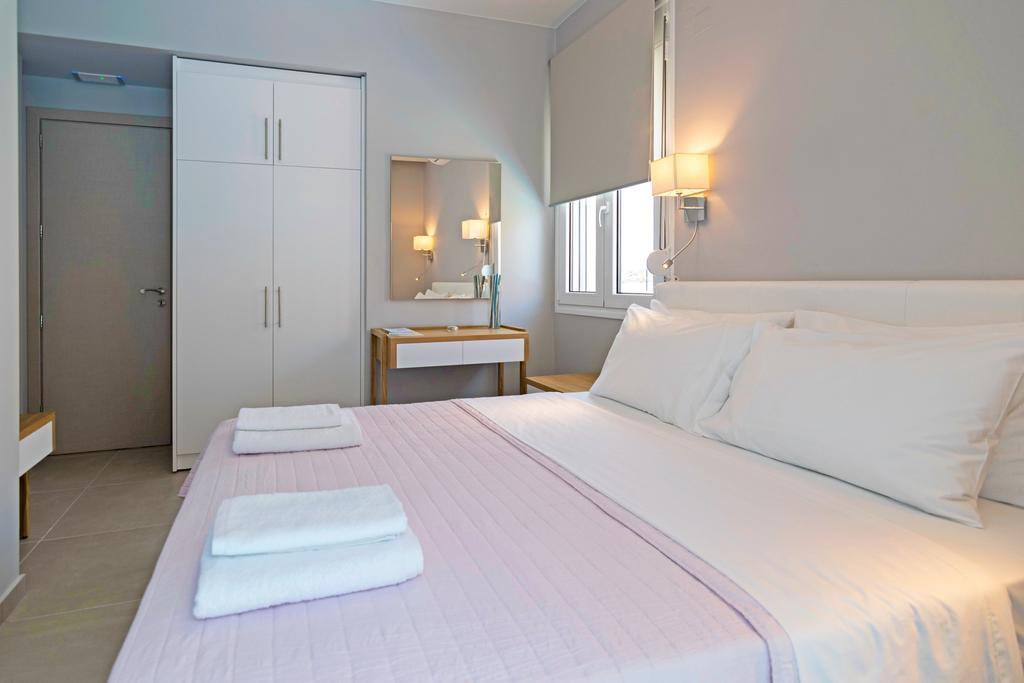 Sonja Beachfront Apartments Káto Daráco Kültér fotó
