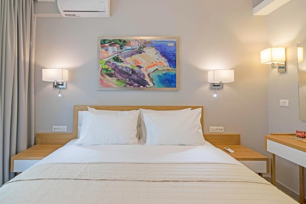 Sonja Beachfront Apartments Káto Daráco Kültér fotó