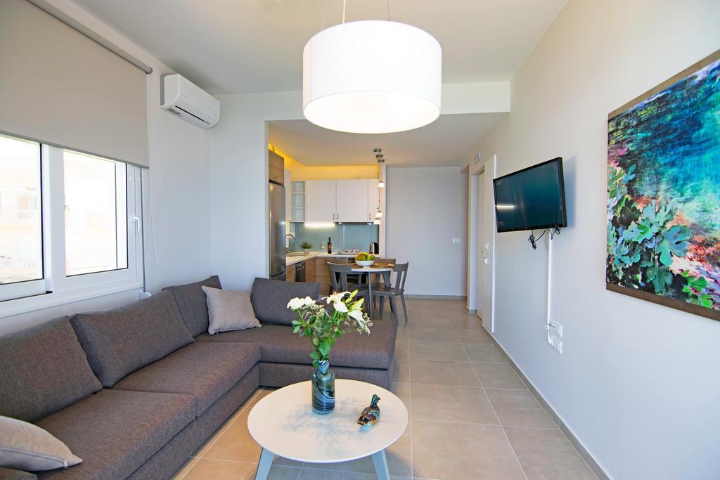 Sonja Beachfront Apartments Káto Daráco Kültér fotó