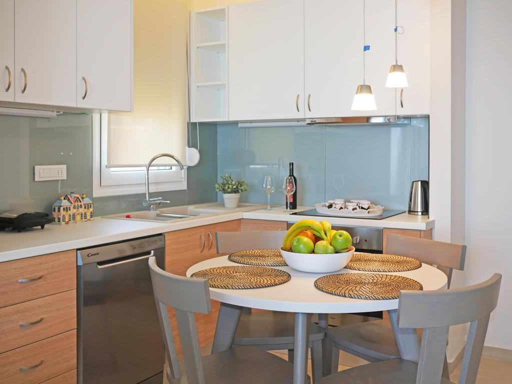 Sonja Beachfront Apartments Káto Daráco Kültér fotó