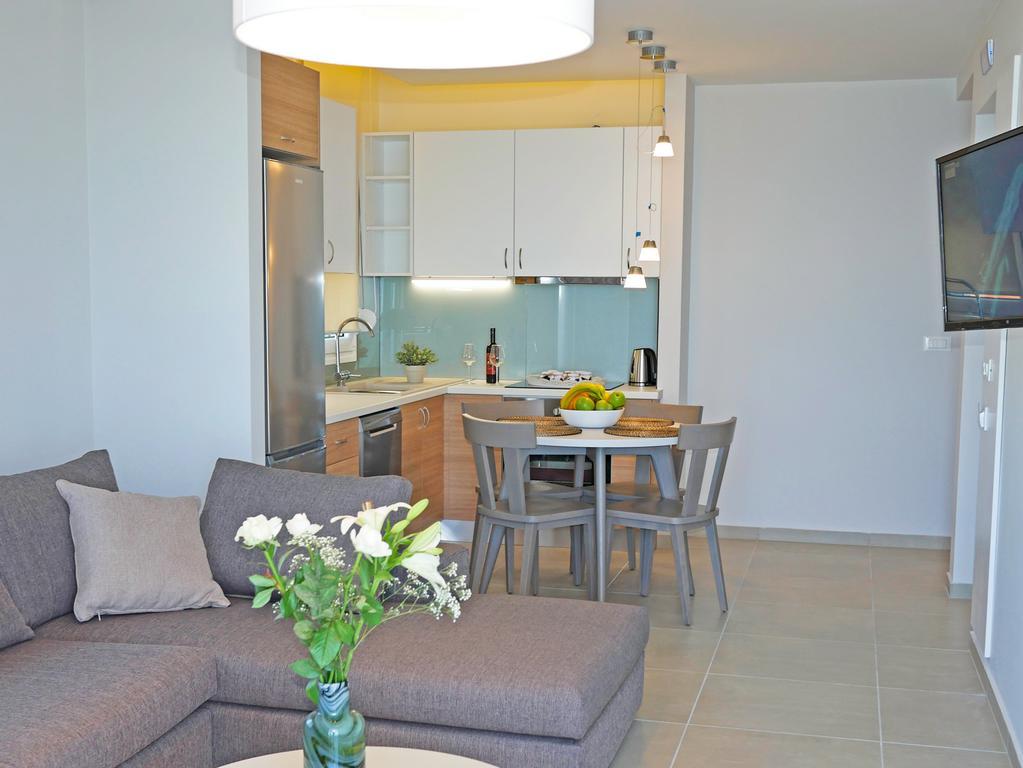 Sonja Beachfront Apartments Káto Daráco Kültér fotó