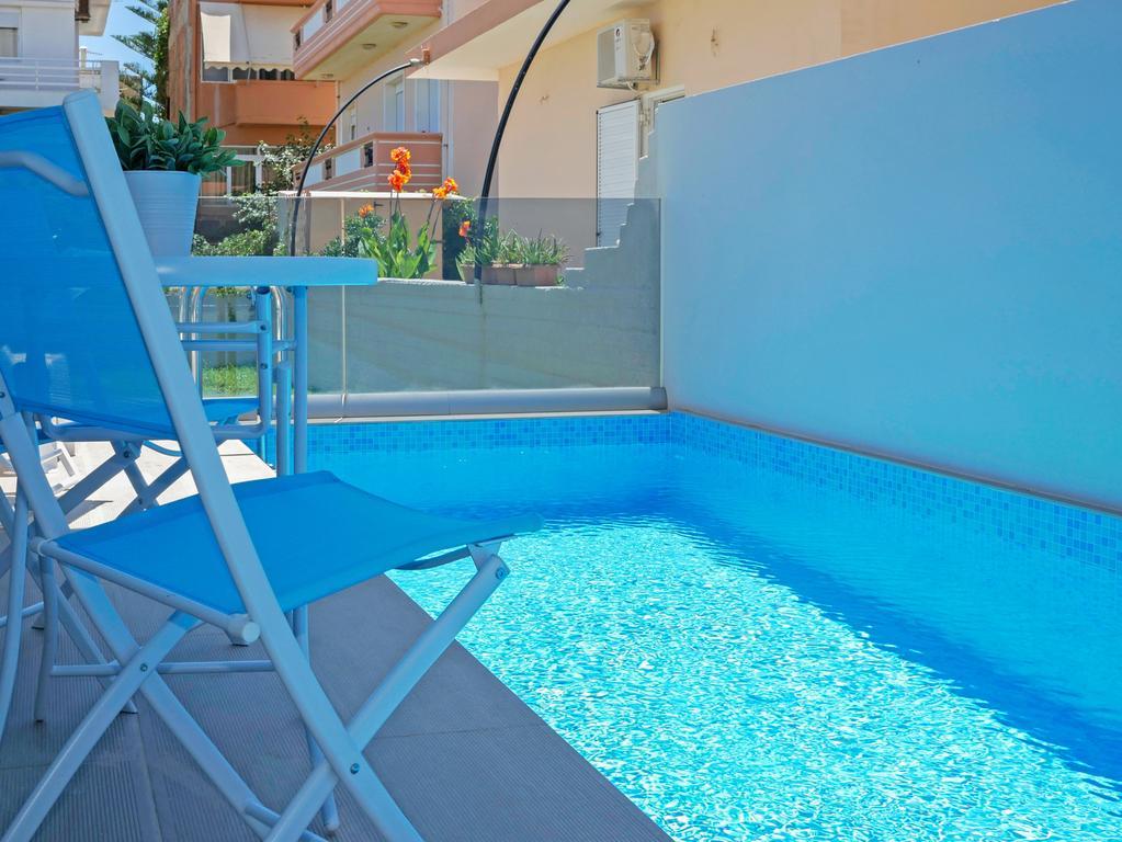 Sonja Beachfront Apartments Káto Daráco Kültér fotó