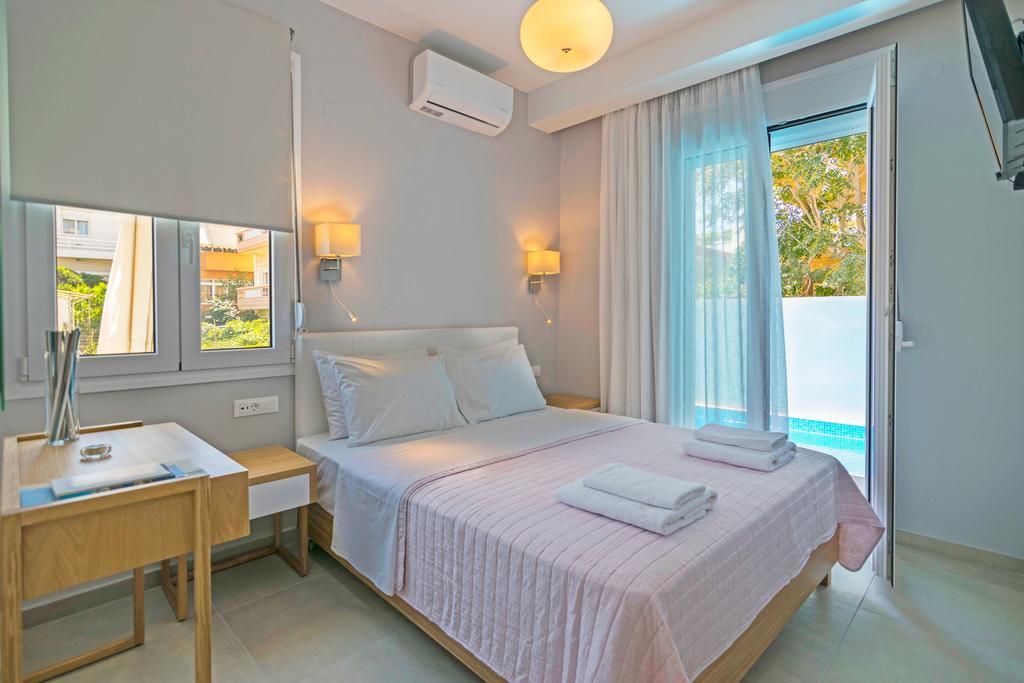 Sonja Beachfront Apartments Káto Daráco Kültér fotó