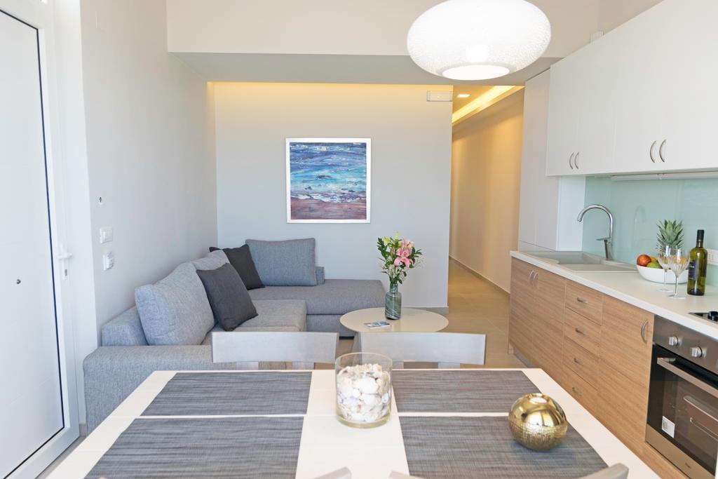 Sonja Beachfront Apartments Káto Daráco Kültér fotó