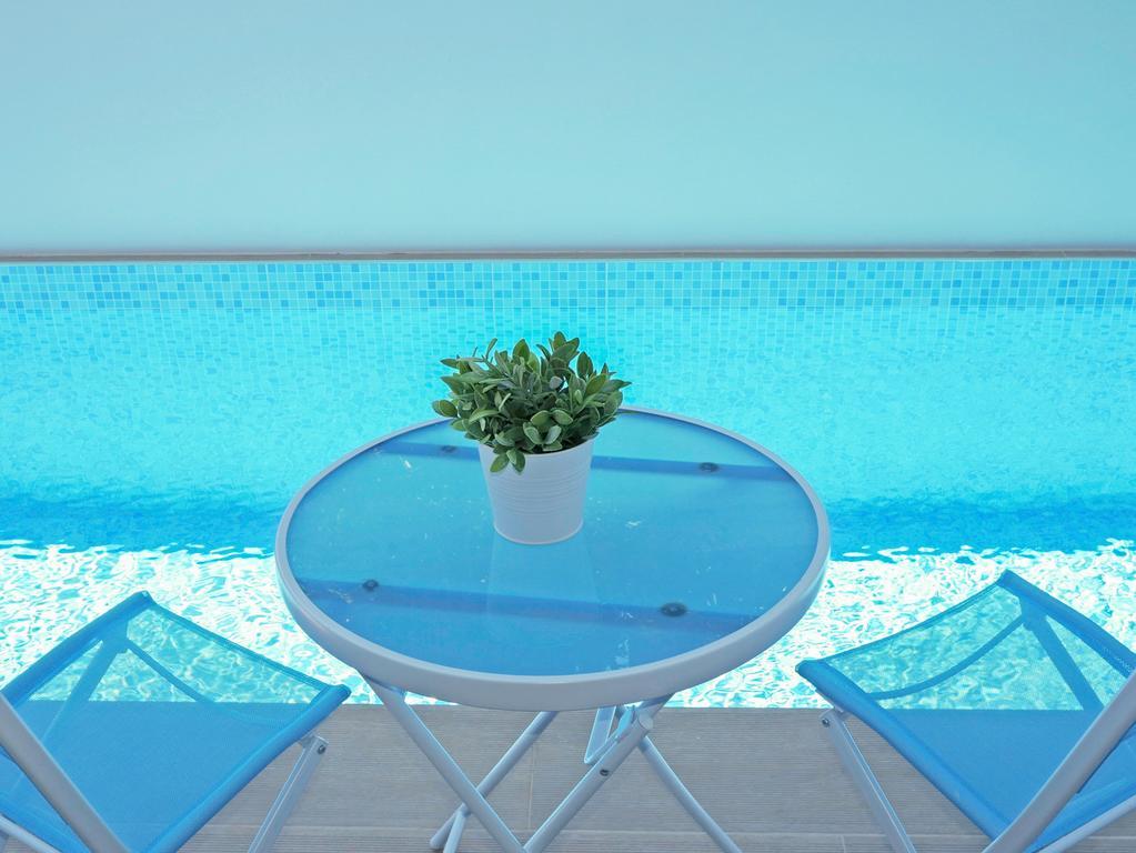 Sonja Beachfront Apartments Káto Daráco Kültér fotó