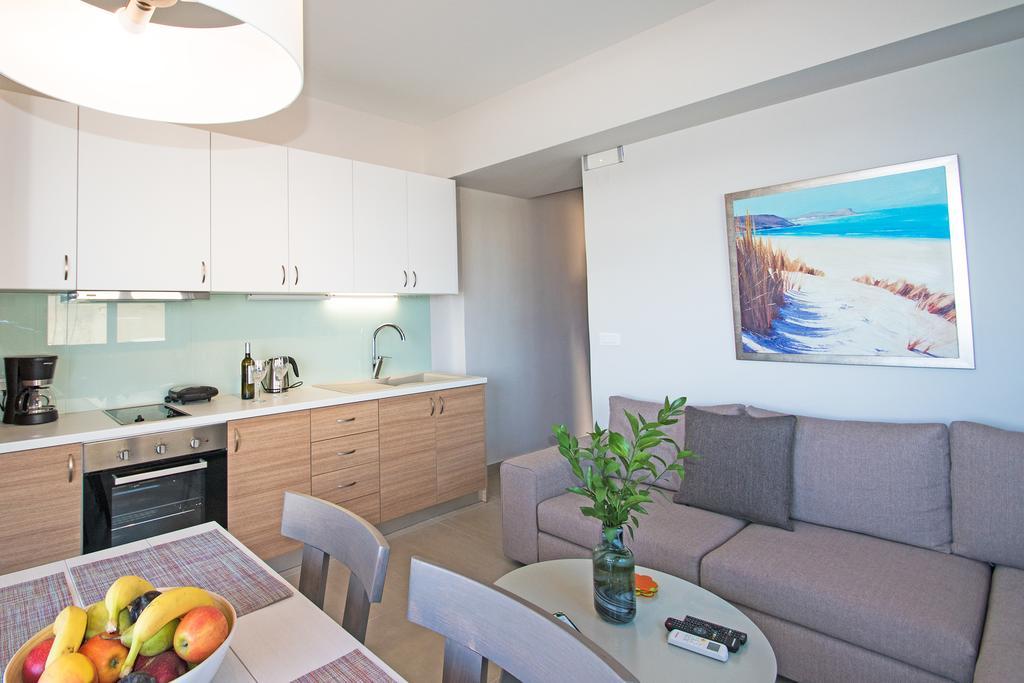 Sonja Beachfront Apartments Káto Daráco Kültér fotó