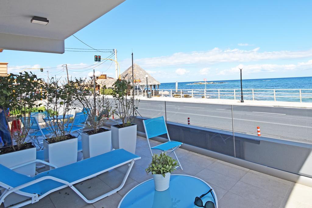 Sonja Beachfront Apartments Káto Daráco Kültér fotó