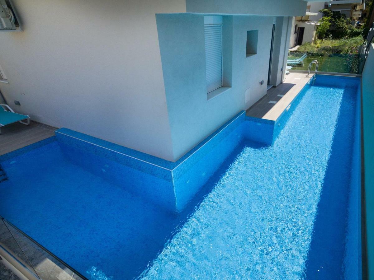 Sonja Beachfront Apartments Káto Daráco Kültér fotó